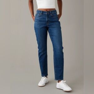 American Eagle blue mom jeans size 16 short